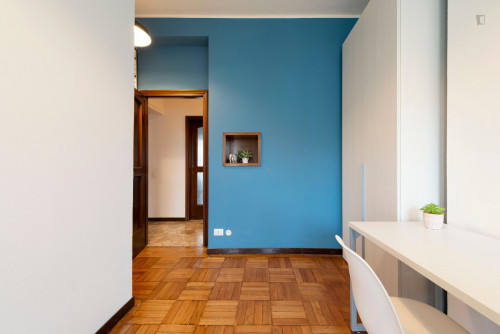 Cozy Bright Room with Balcony and AC - V.le B. d'Este 30 - Room 5