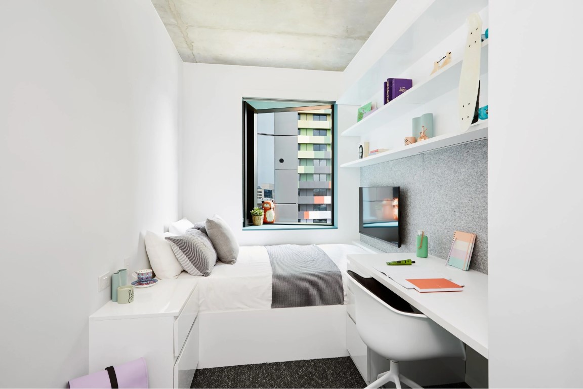 Double Bed, 4 Bed Apartment - Scape Carlton - Gallery - 7