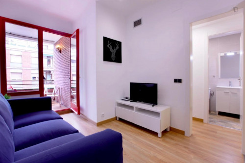 Inviting and homely 3-bedroom flat near the Clot metro station