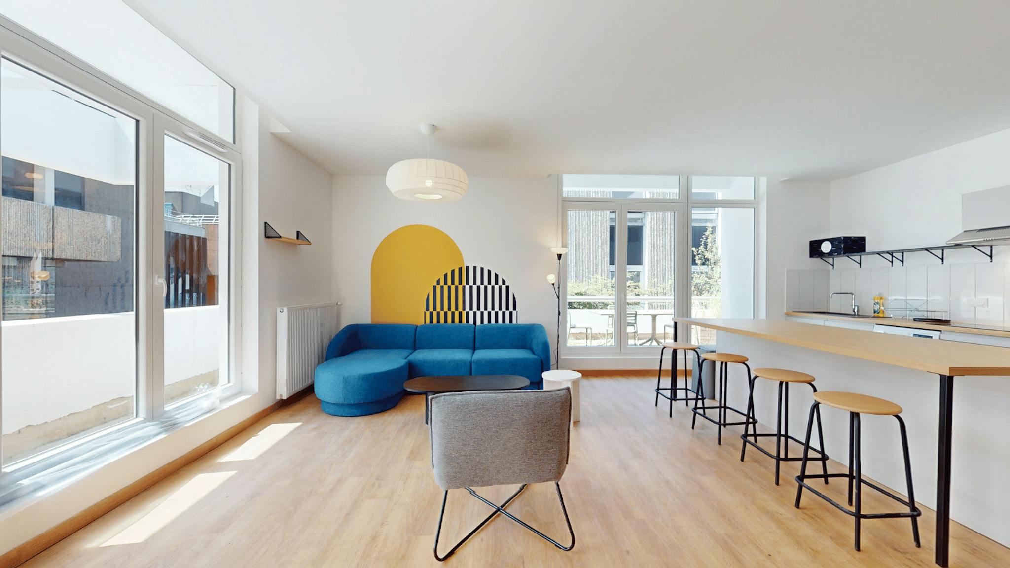 Private Room - Place de la Pergola, Cergy - Gallery - 1
