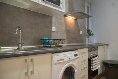 Very neat double bedroom near the Atocha train station