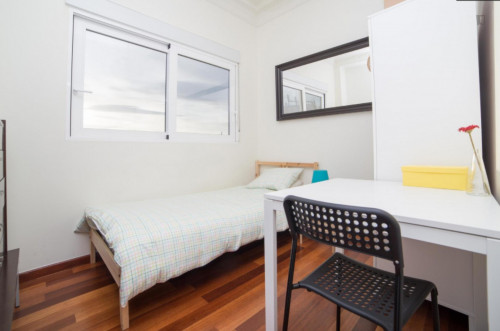 Cosy single bedroom near Facultat De Magisteri