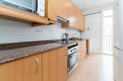 Nice double bedroom in a 5-bedroom flat, in the L’eixample neighbourhood - Gallery - 7