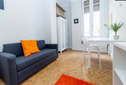Nice double bedroom in a 5-bedroom flat, in the L’eixample neighbourhood