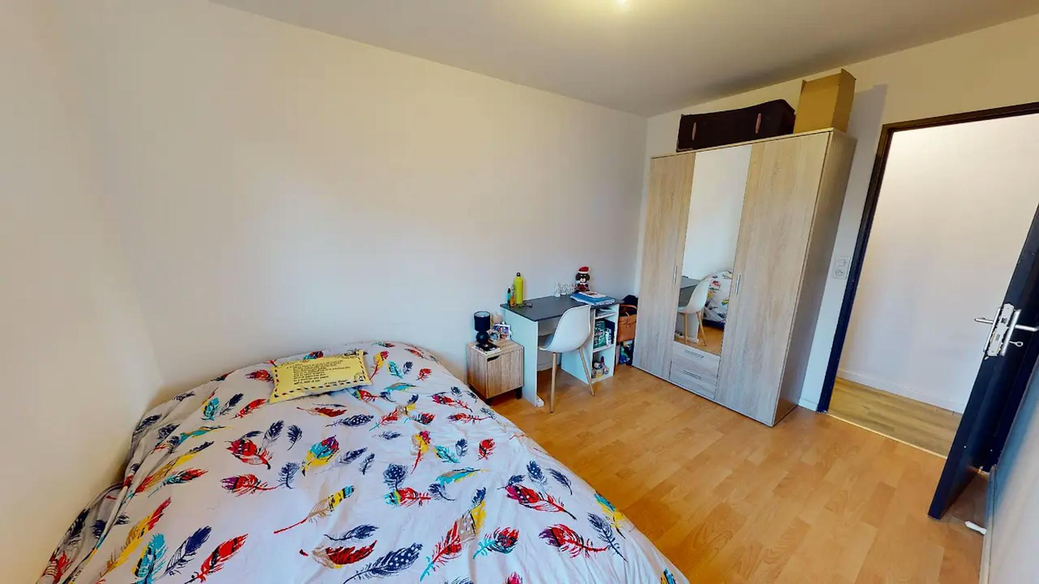  Private Room  -  Square du Haut Blosne, Rennes  - Gallery -  1