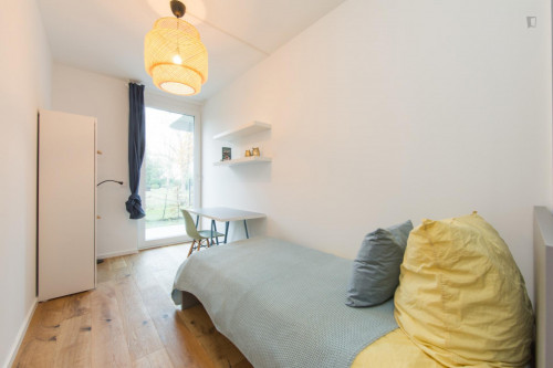 Single bedroom in 4-bedroom apartment