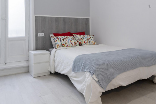 Marvellous double bedroom in trendy Malasaña