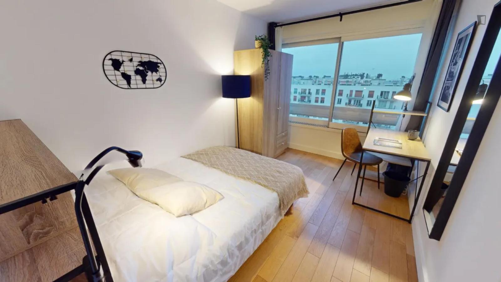  Charming Double Bedroom Near Parc Georges-Brassens  -  Charming double bedroom near Parc Georges-Brassens  - Gallery -  1