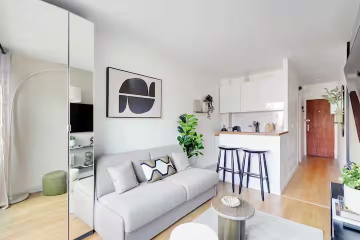  Cozy Studio Apartment For 2 People - 16th Arrondissement Of Paris, Near The Eiffel Tower  -  Cozy studio apartment for 2 people - 16th arrondissement of Paris, near the Eiffel Tower  - Gallery -  8