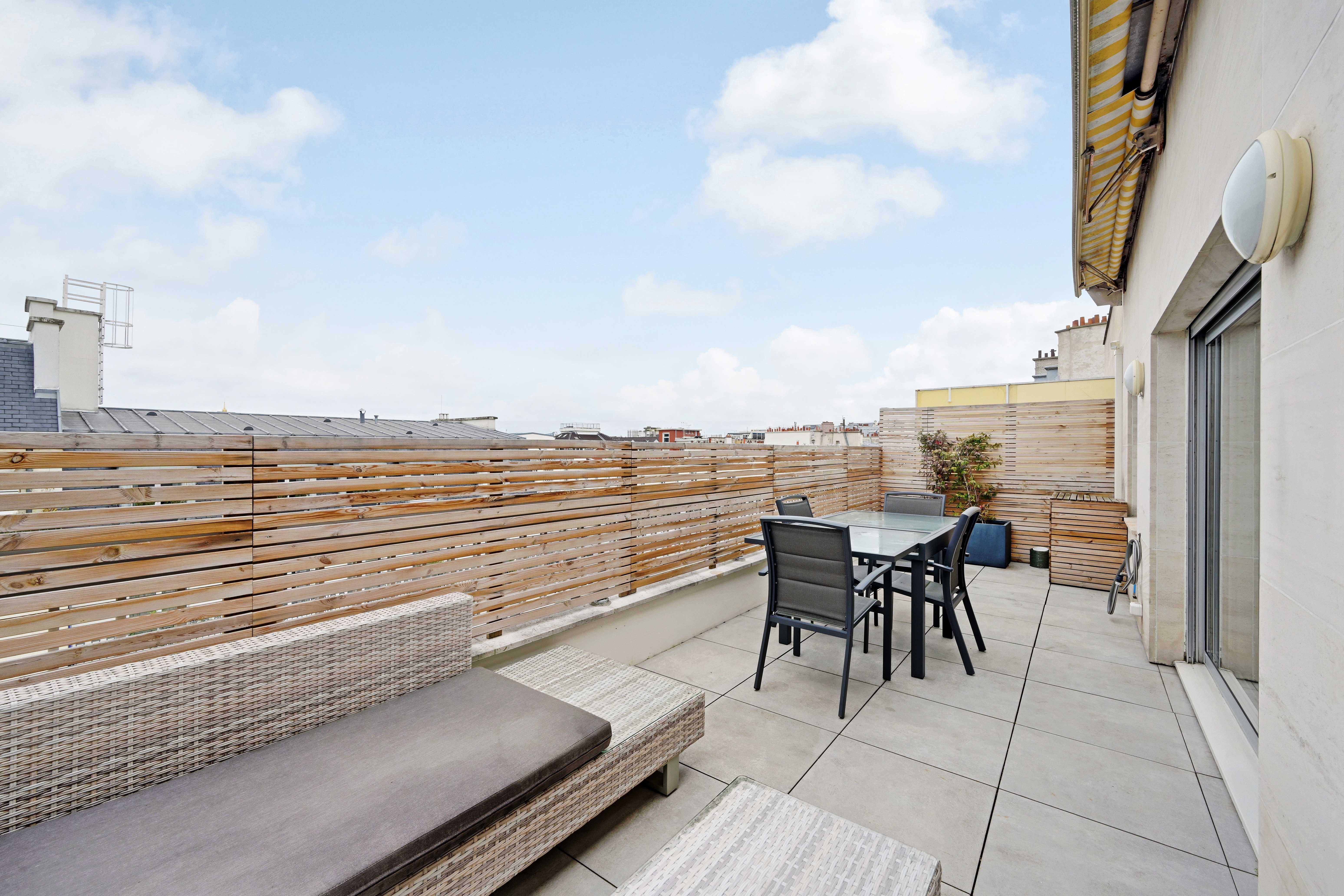  Air-Conditioned 2-Person Apartment With Terrace And View Of Paris  -  Air-conditioned 2-person apartment with terrace and view of Paris  - Gallery -  14