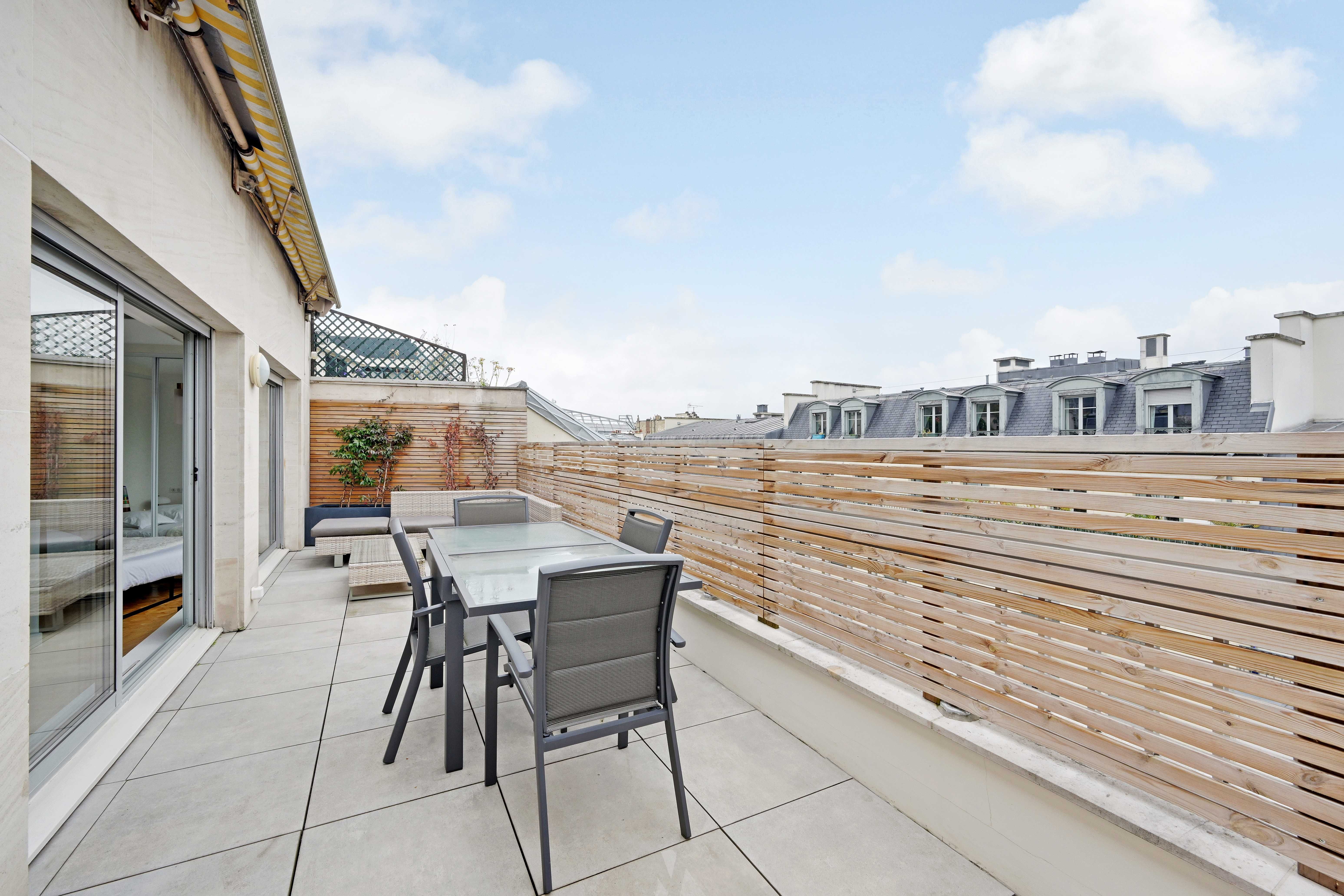  Air-Conditioned 2-Person Apartment With Terrace And View Of Paris  -  Air-conditioned 2-person apartment with terrace and view of Paris  - Gallery -  15