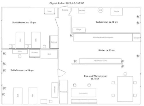 Apartment in Bremer Straße, Berlin for 75 m² with 2 bedrooms  - Gallery -  5
