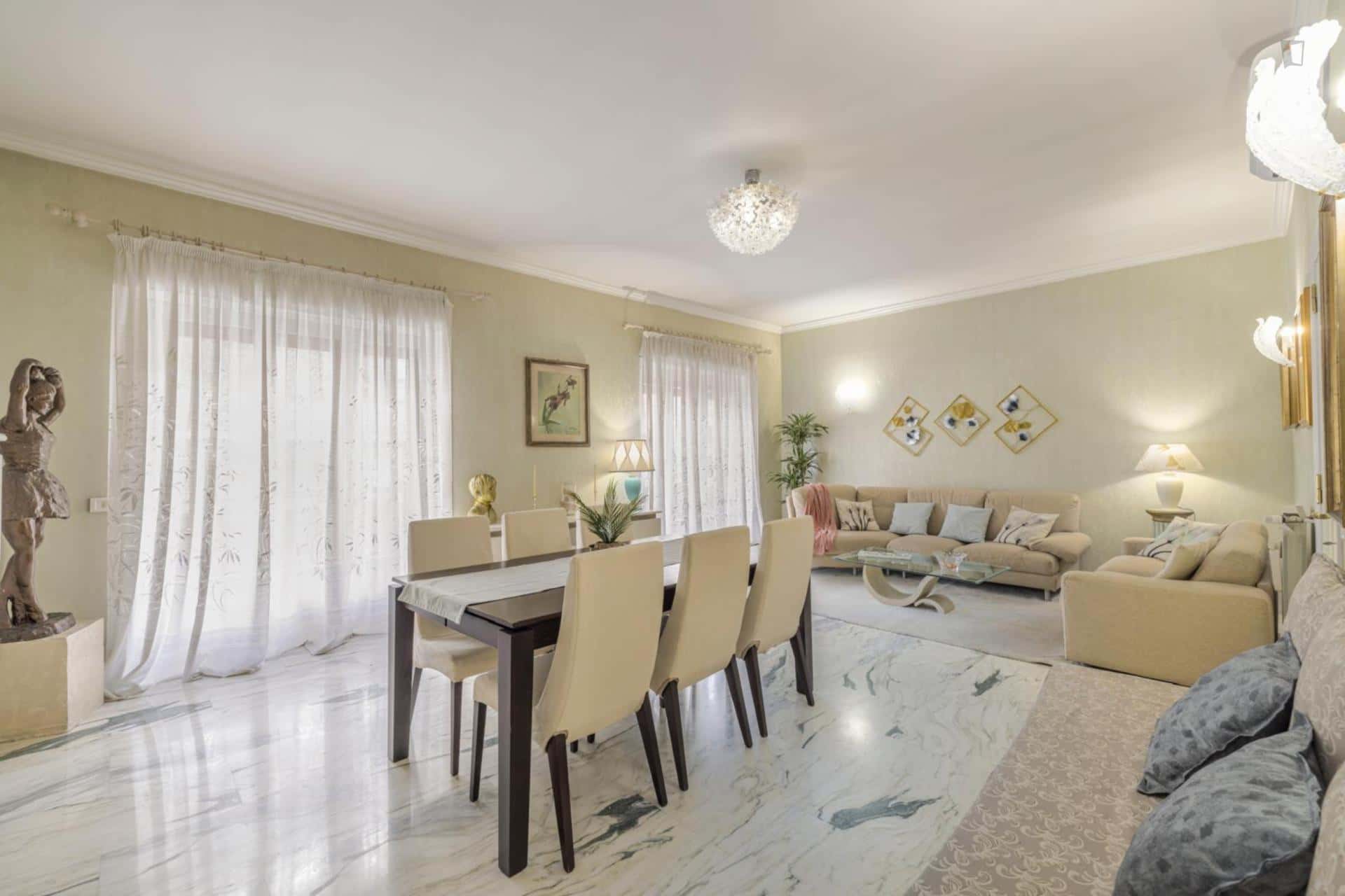  Apartment In Via Gregorio VII, Roma For 170 M² With 3 Bedrooms  -  Apartment in Via Gregorio VII, Roma for 170 m² with 3 bedrooms  - Gallery -  1