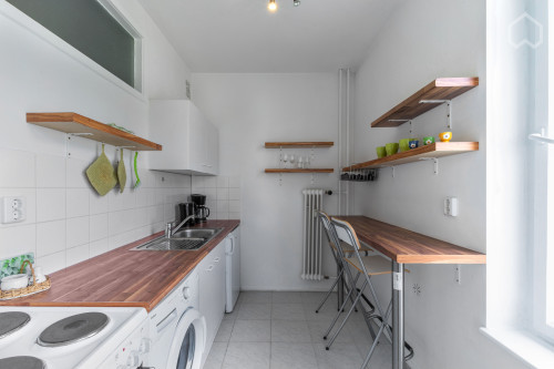Amazing, clear, rustic apartment at metro U6