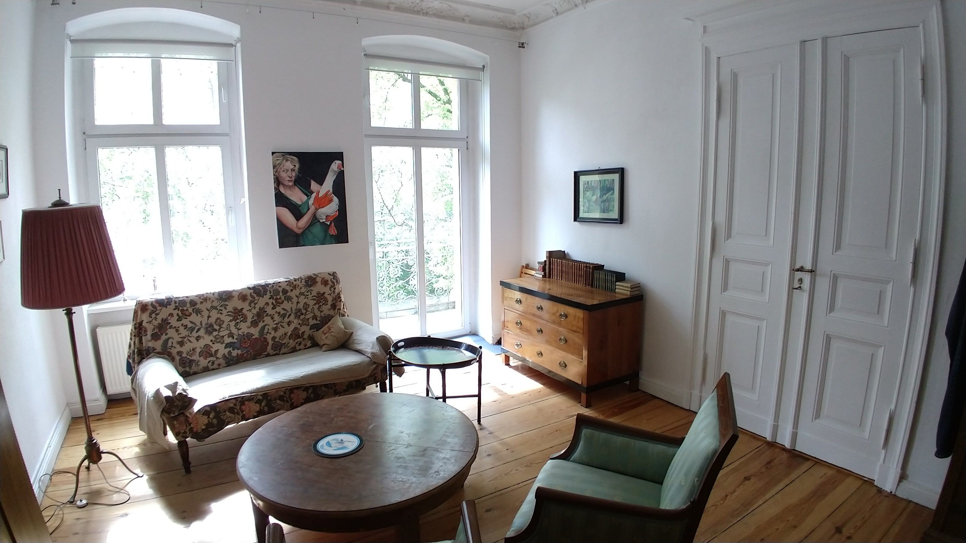  Cozy Apartment With Living Room, Balcony, Bedroom, Bathroom, Kitchen In An Old Building In Pankow, B  -  Cozy apartment with living room, balcony, bedroom, bathroom, kitchen in an old building in Pankow, Berlin  - Gallery -  4