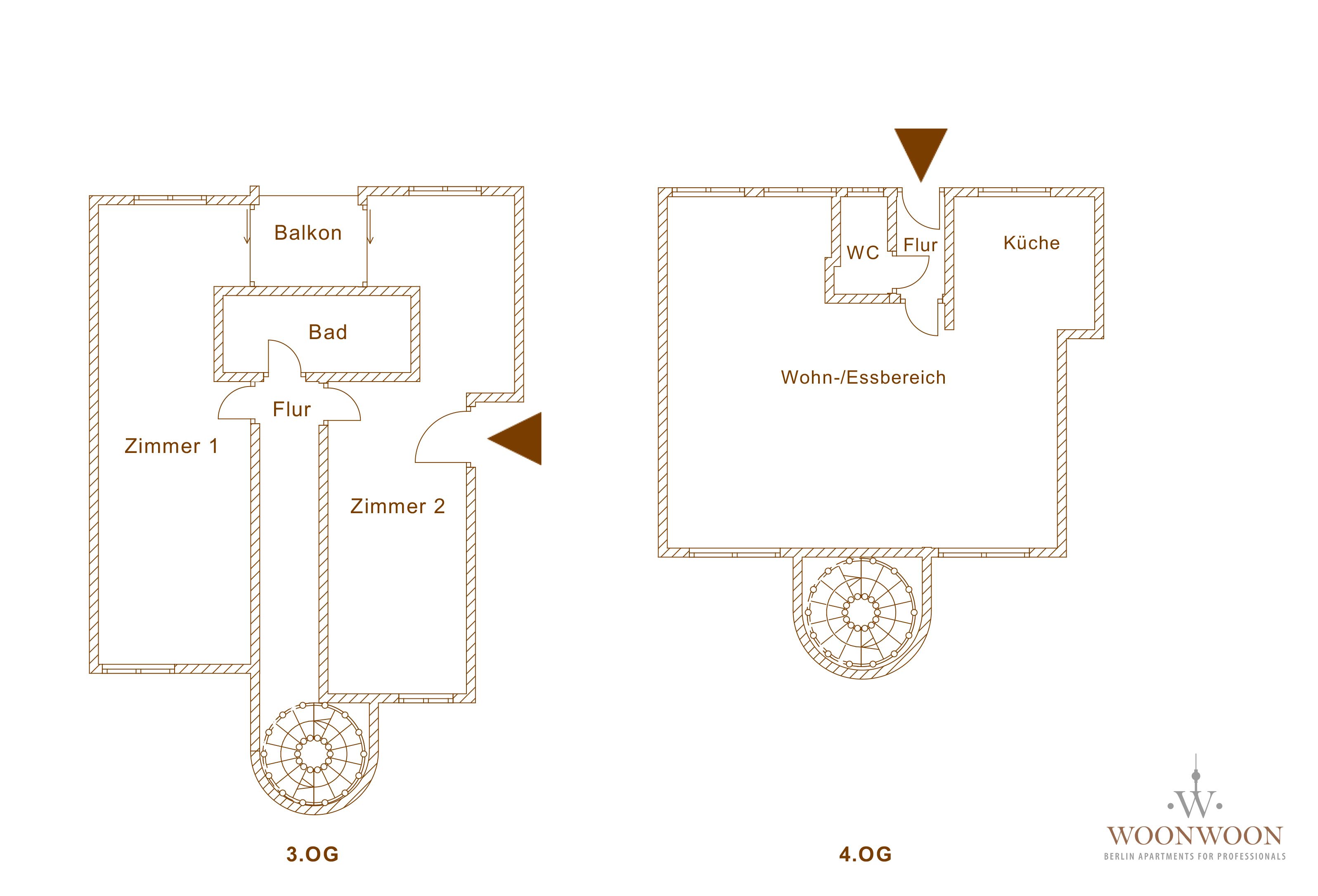  Modern 3-Room Maisonette Apartment In The Heart Of Berlin  -  Modern 3-room maisonette apartment in the heart of Berlin  - Gallery -  2