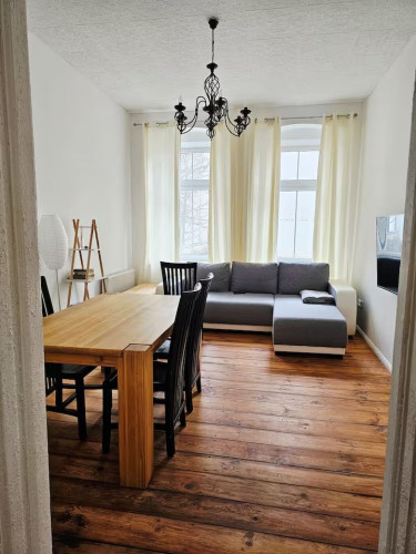 Görlitz Style Apartment, 3 rooms, 76 sq m, wooden floorboards