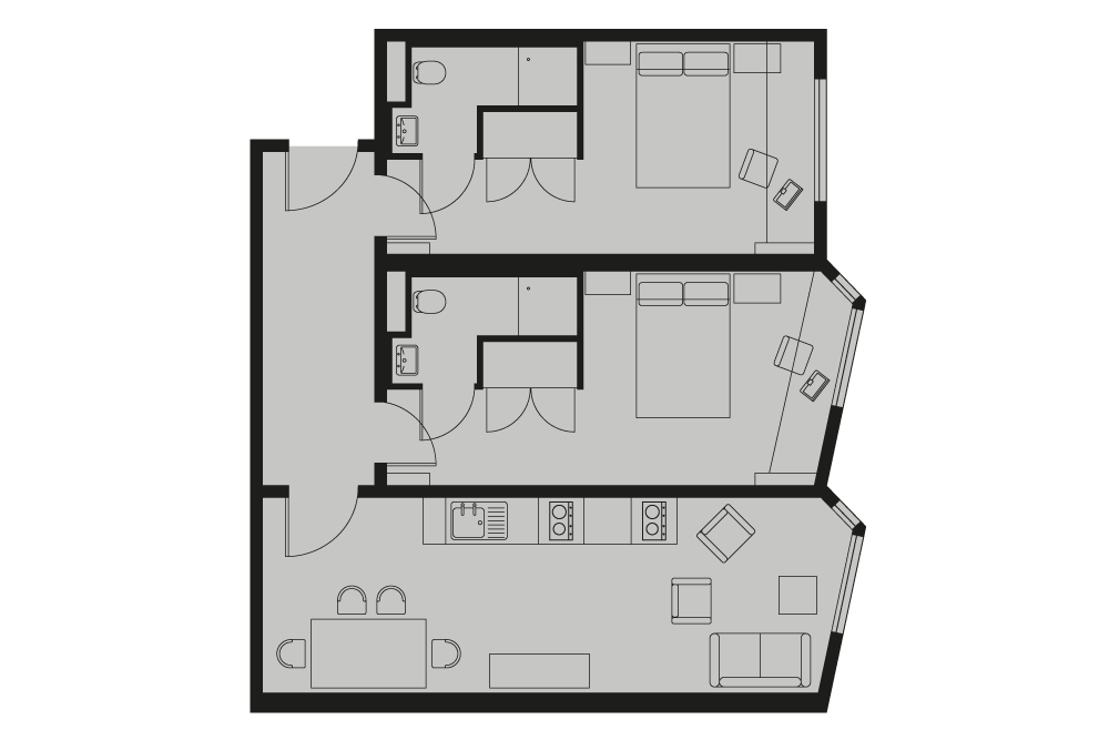  Silver En-Suite  -  Chapter Aldgate  - Gallery -  3