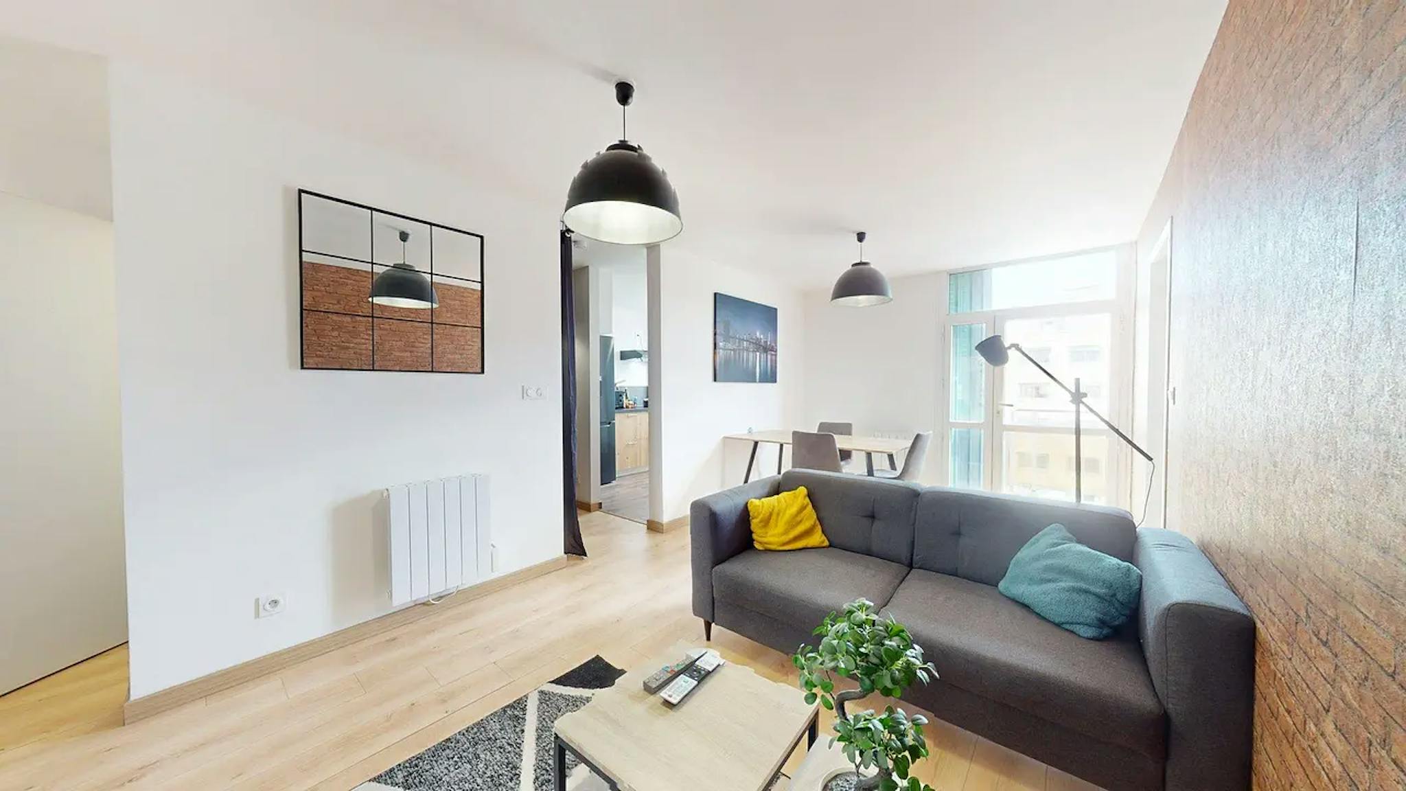  Private Room  -  Avenue Paul Santy, Lyon  - Gallery -  1