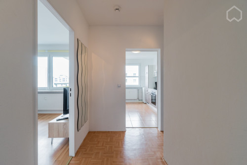 Beautiful bright apartment with balcony