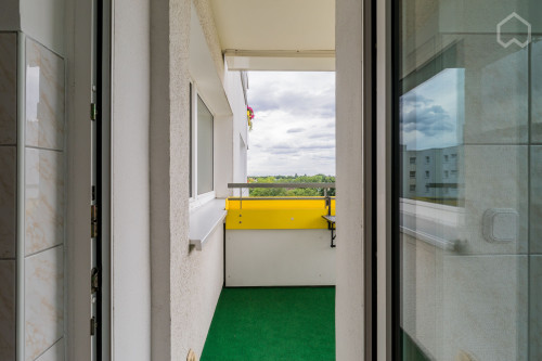 Beautiful bright apartment with balcony