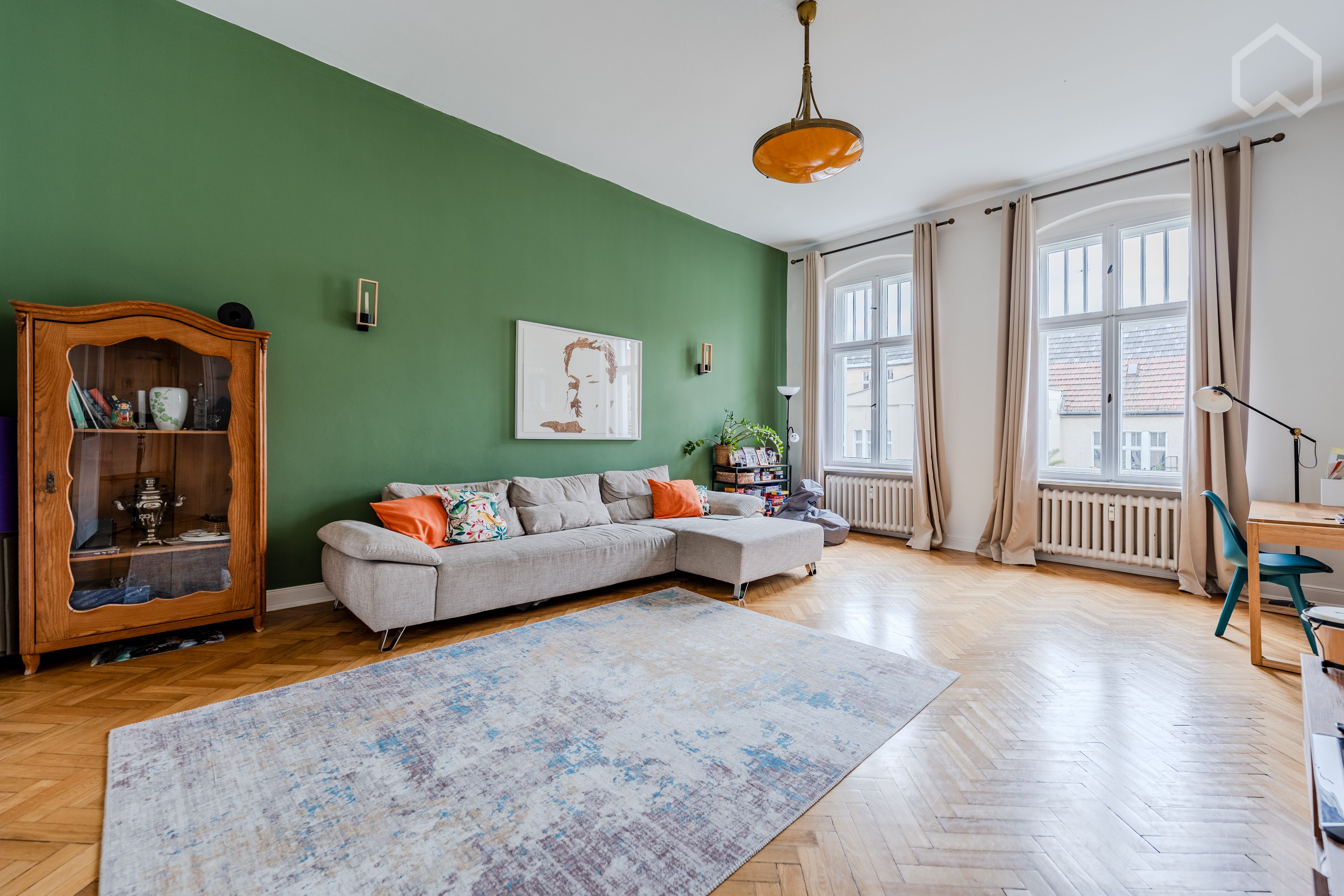  Bright 4-Bedroom Apartment In Quiet Wilmersdorf – Available Feb To Aug  -  Bright 4-Bedroom Apartment in Quiet Wilmersdorf – Available Feb to Aug  - Gallery -  9