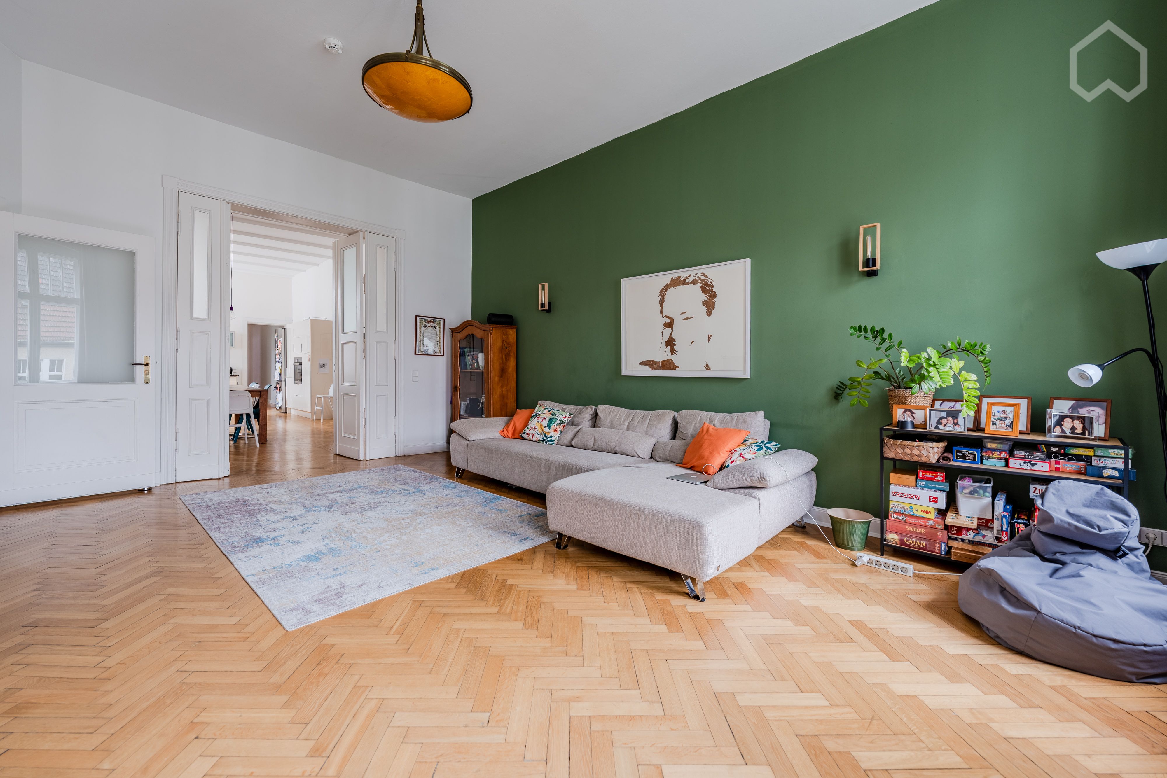  Bright 4-Bedroom Apartment In Quiet Wilmersdorf – Available Feb To Aug  -  Bright 4-Bedroom Apartment in Quiet Wilmersdorf – Available Feb to Aug  - Gallery -  1