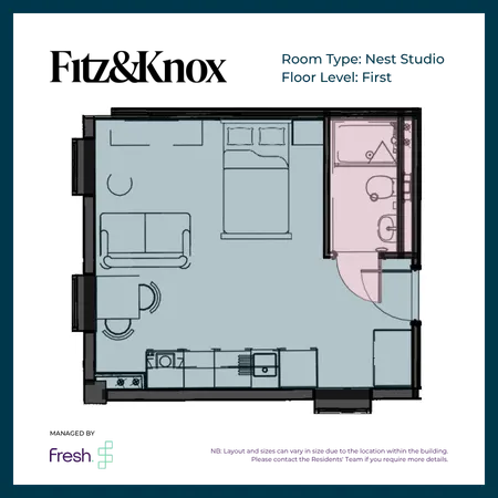  Nest Studio Apartment  -  Fitz & Knox  - Gallery -  6