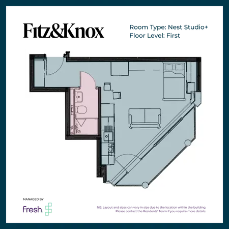  Nest Studio Apartment Plus  -  Fitz & Knox  - Gallery -  6