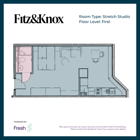  Stretch Studio Apartment Plus  -  Fitz & Knox  - Gallery -  8