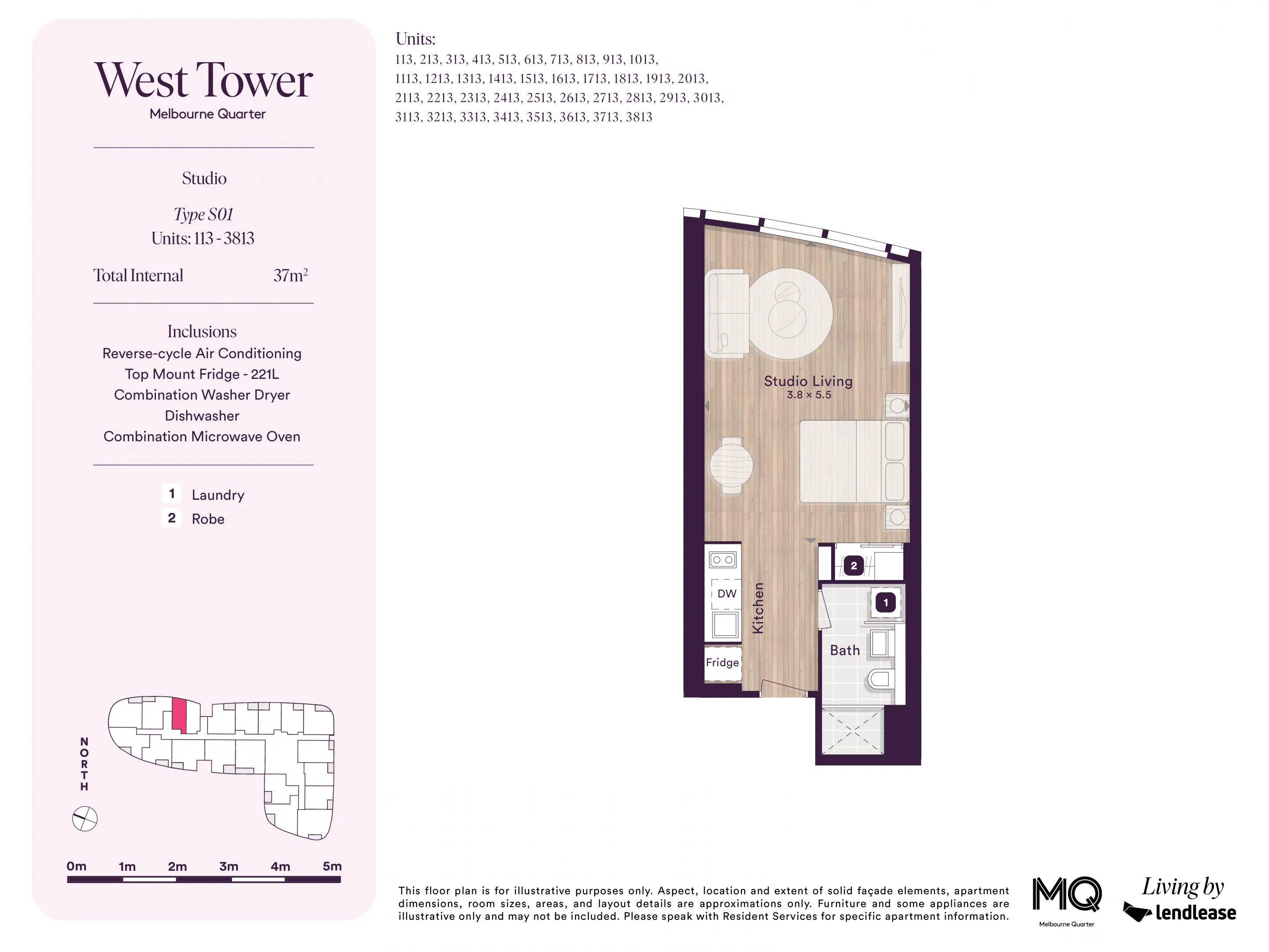 Studio Apartment (Furnished) - 10