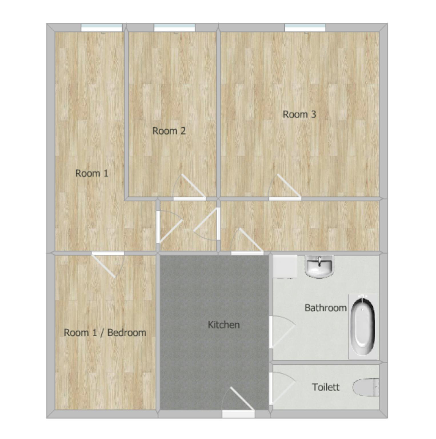 Private Room - Kampstraße, Vienna - Gallery - 1