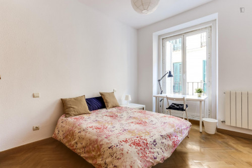 Well-connected single bedroom near the Lavapiés metro station