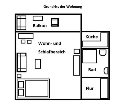 Businessappartement with balcony- all inclusive - Gallery - 9