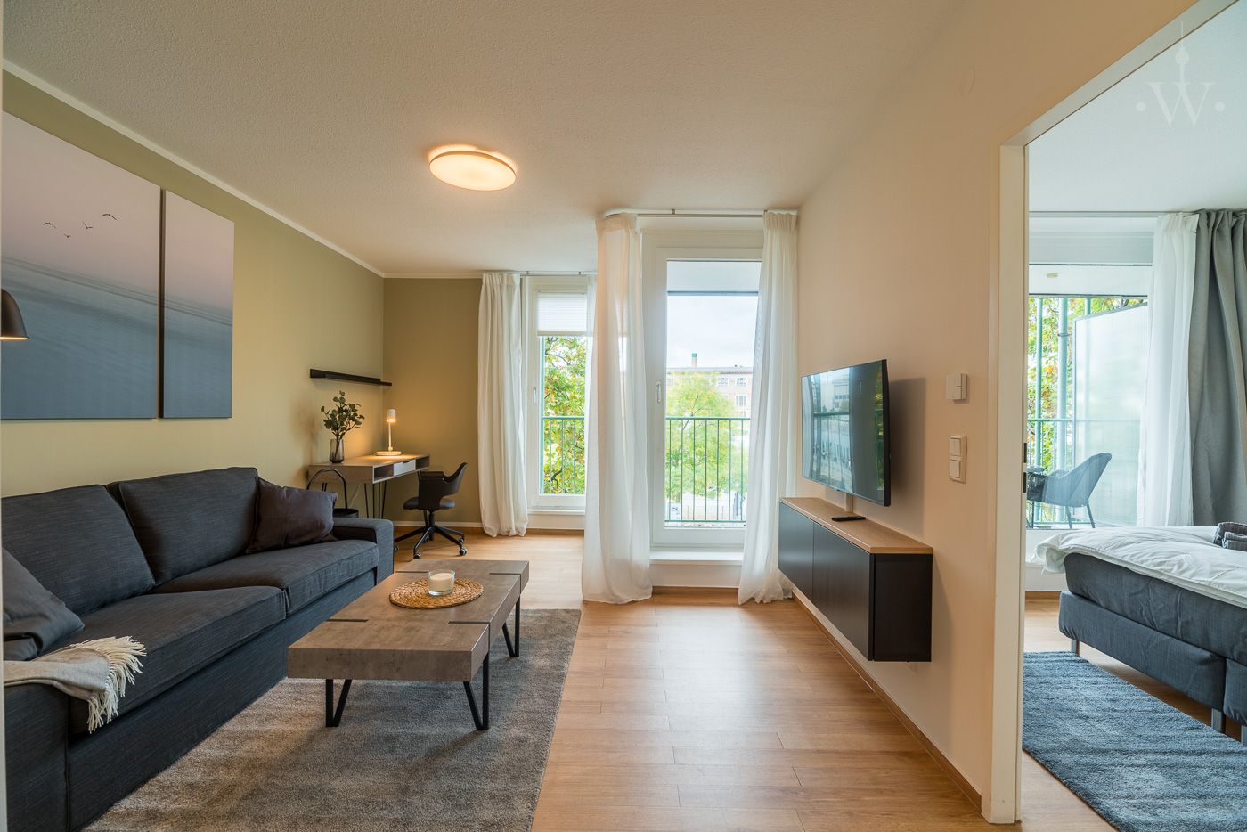  Furnished In A Scandinavian Style - 2-Room Apartment With An Impressive Views  -  Furnished in a Scandinavian style - 2-room apartment with an impressive views  - Gallery -  8