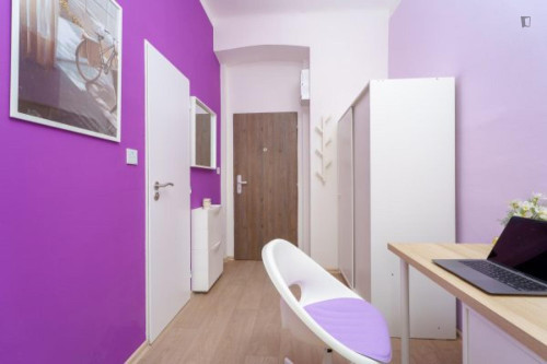 Cosy studio close to Praha-Vršovice railway station