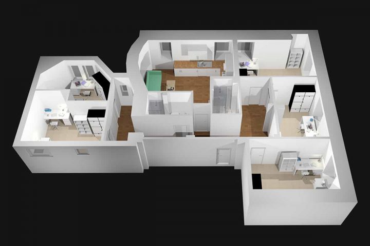 Standard Plus – 5 Bed Flat  -  207 King Street  - Gallery -  2