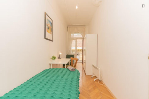 Pleasant single bedroom with a balcony, in Józsefváros