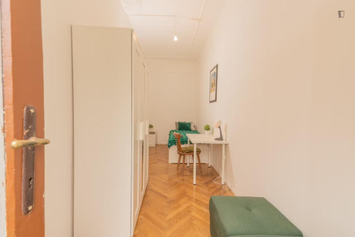 Pleasant single bedroom with a balcony, in Józsefváros