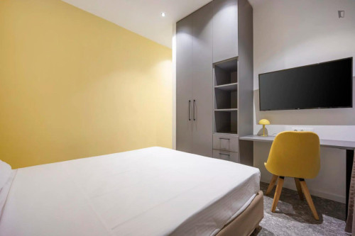 Inspiring Double Bedroom with a private bathroom close to Athens University of Economics and Business