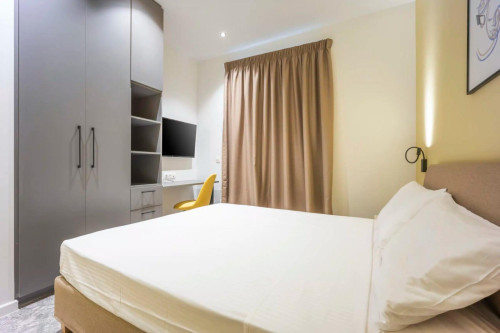 Inspiring Double Bedroom with a private bathroom close to Athens University of Economics and Business