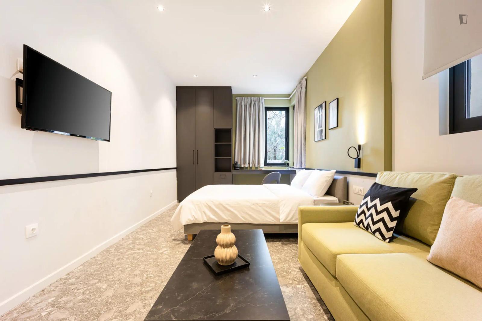  Dreamy Studio Close To Athens University  -  Dreamy Studio close to Athens University  - Gallery -  1