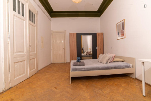 Cozy double bedroom near Kőbánya-Kispest station