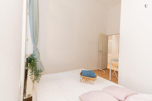 Inviting double bedroom near Airport Service Budapest Zrt.