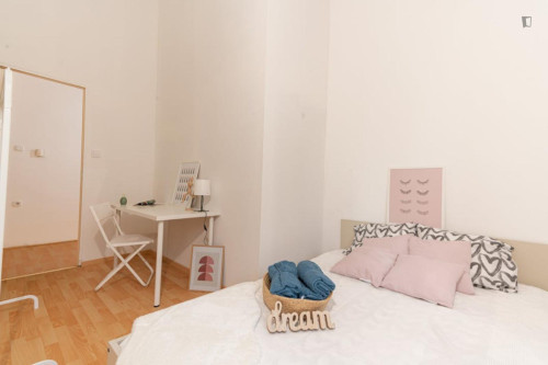 Inviting double bedroom near Airport Service Budapest Zrt.