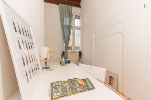 Inviting double bedroom near Airport Service Budapest Zrt.