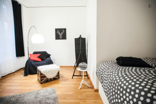 Cozy double bedroom in the Terézváros neighbourhood