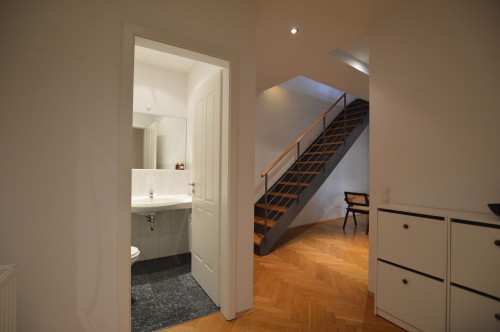 Fully furnished duplex apartment near Oranienburger Straße