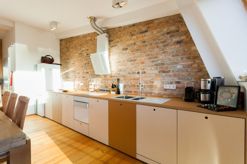 Spacy maisonette apartment on the fourth and fifth floor ( with elevator) of a Berlin apartment house