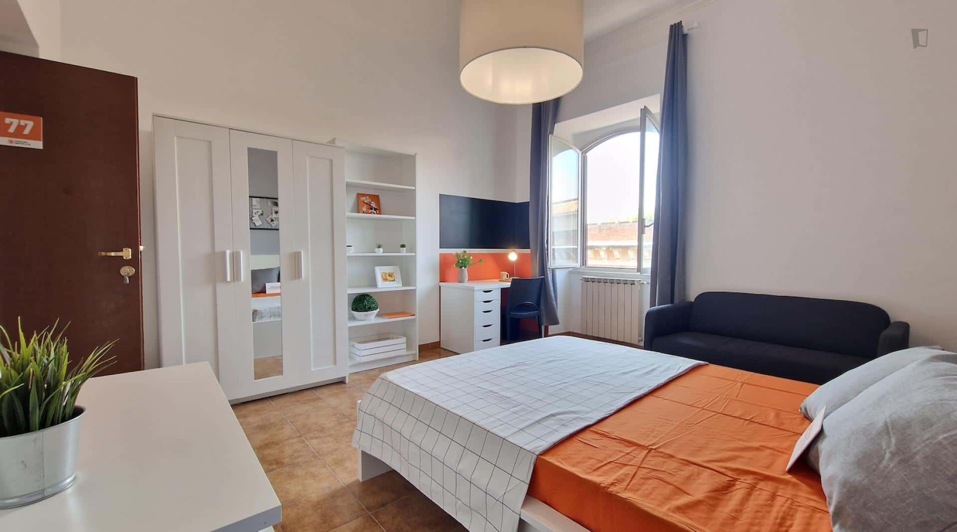  Room In Via Aleardo Aleardi, Roma With 3 Bedrooms  -  Room in Via Aleardo Aleardi, Roma with 3 bedrooms  - Gallery -  1